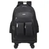 Nova Estilo Grande Capacidade Multiuso Viagem de Negócios Bagagem de Mão Bolsa com Rodinhas Mochila para Laptop