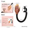 Transfronterizo Nuevo Manicure Manicure Succión Magnética Práctica Mano de Prótesis Modelo Mano Artificial Móvil Mecánico Articulación del Dedo de la Mano Soporte de Mano