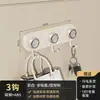 Gancho de Ventosa Baño Pared Multi-gancho Sin Taladrar Fuerte Carga Behind Door Hook Perchero Detrás de la Puerta Estante de Almacenamiento