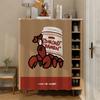 Graffiti Art Gabinete de banheiro Abrigo Cortina Gabinete de armazenamento Diversos Feio Cobertura Cortina Cozinha Armazenamento Rack Sapateira Cortina de pó
