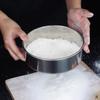 Colador de Harina Malla de Acero Inoxidable 304 de Mano Tamiz de Harina Doméstico Filtro de Azúcar Glass Tamiz de Malla Herramienta para Hornear Superfina