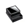 Estuche para cigarrillos de marca nuevo de alto valor transfronterizo con eyección automática de cigarrillos, gran capacidad para 40 cigarrillos, portátil para uso en coche, automático y a prueba de humedad