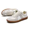 Putian Dexun Zapatos Cuero Retro Zapatos Forrest Gump Hombre Piel Genuina Diseño de Nicho Casual Zapatos de Patineta Versátiles Transpirables Caña Baja Modernos