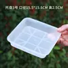 Maceta de cultivo cuadrada transparente de acrílico, hidropónica, transpirable, tipo vidrio falso, engrosada, alta transparencia, alto aspecto, para orquídeas