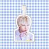 Etiqueta de Bagagem Park Ji-Hyun Pingente para Mala Mochila Tag Decorativo com Corrente Pendurada Mercadoria Mesmo Estilo
