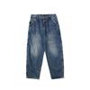 Vestido de Verano del Sur Otoño Nuevo Lavado Suelto Pantalones Skinny Estilo Japonés Retro Calle Simple Jeans para Hombre Moderno