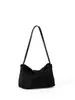Bolso de axila de color sólido de nailon minimalista estilo coreano para mujer, Nuevo bolso de mano y bolso de hombro versátil de alta gama
