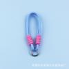 Cordón Ins de Moda de Color en Contraste para Teléfono Móvil Colgante para Funda de Teléfono Móvil Cuerda Tejida a Mano Fuerte y Duradera Cuerda de Muñeca Cadena Corta para Teléfono Móvil