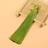 Franja de Borla de Tubo Oco 8mm 12cm, Acessórios de Pingente de Nó Chinês, Pingente de Moeda dos Cinco Imperadores, Compra em Atacado, Ótimo Preço