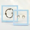 Wen pulsera de almacenamiento caja de embalaje de joyería pulsera antioxidación pantalla transparente caja de suspensión de película de PE sobre
