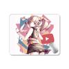 Alfombrilla de ratón, ultrapequeña, de gama alta para chica de computadora, linda alfombrilla de ratón, alfombrilla de juego bidimensional de aspecto de alta calidad personalizada
