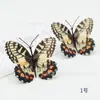 Simulação Borboleta 3D Colorida Tamanho Grande Tecido DIY Grampo de Cabelo Flor Adorno de Cabeça Atmosfera Estilo Antigo Hanfu Fotografia de Casamento Decoração Flor