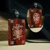 Madeira de Jujuba Incrustada com Prata, Pingente de Sândalo Roxo, Ébano Incrustado sem Tabu, Joias Taoístas, Bênção do Oficial Celestial, Selo Dourado