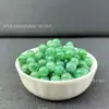 Ágata com Padrão de Dragão Amarelo Contas Redondas Padrão Flor de Gelo Escama de Dragão Contas Soltas Padrão Explosão Acessórios para Joias Pulseira DIY Colar Cristal Atacado