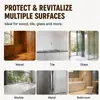 Kineshinex Spray de Cera de Abejas para Pulir Madera Cera de Abejas para Muebles y Pisos de Madera, Eliminación de Manchas, Pulido y Brillo para Uso Diario