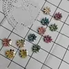 Presilha Flor de Cristal, Presilha Pequena Simples e Versátil para Franja, Presilha Elegante de Lado Celebridade da Internet, Mini Presilha de Cabelo