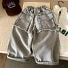 Jeans Retro Sueltos para Niños Pequeños y Medianos 2025 Primavera y Otoño Pantalones para Bebé Niña Nuevos Rectos Pantalones Guapos para Niños Modernos