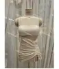 [3 Cores] Novo Top Tubo Liso Simples Retrô com Cordão Conjunto de Três Peças Estilo Saia que Cobre o Quadril Sexy de Alta Qualidade Maiô com Fenda