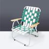 Silla de Tela de Aleación de Aluminio para Exteriores, Silla Transpirable para Mercado Nocturno y Barbacoa, Silla de Correa de Aspecto Elevado, Silla de Tela para Acampar, Transpirable y Ligera