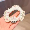 Gafas de Encaje Dulces Lazo para el Pelo de Gato Cuerda para el Pelo de Dibujos Animados Cola de Caballo Ins Chica Intestino Delgado Goma Elástica de Encaje Linda Tocado