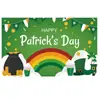 Calle Transfronteriza. Banner de Fondo del Día de San Patricio Personalizado Tema de Fiesta Irlandesa Atmósfera Escena Diseño