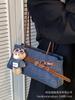 Bolsa de Braço para Mulheres 2025 Novo Estilo High-End Fashionável Feminina Verão Versátil Design de Nicho Bolsa de Ombro Único Bolsa Baguete