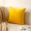 Almohada de terciopelo mate de color sólido funda de almohada para sofá al por mayor cojín para siesta de oficina hogar simple cojín liso
