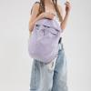 Bolsa de Tecido de Nylon Grande Capacidade Feminina Nova Primavera e Verão 2024 Leve Fresca Dobrável Mochila Bolsa Casual