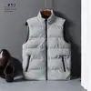 Venta al por mayor transfronteriza desde la fábrica de origen: Chalecos de algodón para hombre para otoño e invierno, engrosados y cálidos, adecuados para el trabajo y la oficina