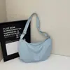 Bolsa Versátil de Gran Capacidad para Viajes Casuales 2026 Nuevo Estilo Coreano Perezoso de Nicho Otoño e Invierno Bolso de Hombro Cruzado