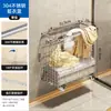 Estantería de Almacenamiento para Baño, Carrito Pequeño de Piso Multicapa, Estantería de Almacenamiento Lateral para Inodoro