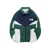2025 Nueva Chaqueta para Hombre Otoño e Invierno Juventud Estudiante Combinación de Colores Moderna Chaqueta Fina para Hombre Celebridad de Internet Chaqueta para Hombre
