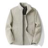 Ropa de Lana Gruesa de Otoño e Invierno Ropa Cálida Ropa de Casa para Hombre Ropa de Otoño Abrigo Cálido de Lana Top Casual con Cuello para Mujer