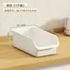 Estante de almacenamiento para cocina, caja de almacenamiento para utensilios de cocina, tapas de ollas y utensilios de cocina, estante de condimentos para el hogar, caja de almacenamiento de plástico con ruedas