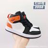 Zapatillas de Baloncesto Clásicas Jordan 1 para Niños de la Fábrica Original de Zapatos Infantiles Putong, Zapatillas Deportivas Casuales para Niños y Niñas, Zapatillas de Correr Aj1 para Bebés