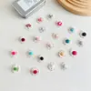 Piezas de Flor de Encaje Hechas a Mano de Colores Dulces para Primavera y Verano, Lazos, Pequeños Accesorios de Flores, Zapatos, Calcetines, Ropa, Sombreros, Bolsos y Accesorios de Bricolaje