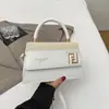 Nueva Textura 2025 Nueva Moda Otoño e Invierno Popular Retro Casual Cadena de Candado Cruzada al Hombro Bolso Cuadrado Pequeño