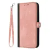 Capa de Celular Snap-On Lateral Costurada para Apple 17Pro Max Spliced Side Snap-On iPhone Air/16E com Compartimento para Cartão