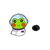 Broche original de dibujos animados de rana y astronauta, insignia de aleación, decoración para ropa, lindos accesorios de decoración para mochilas escolares, venta al por mayor