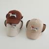 Otoño e Invierno 2025 Bebé de 2 a 6 Años Gorro Dibujo Animado Orejas de Cachorro Protección Orejas Gorro Lei Feng Calle Cálido y Resistente al Frío Gorra de Béisbol