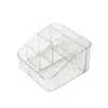 Caja de Almacenamiento para Brochas de Maquillaje Acrílico para Labiales Tocador de Cuidado de la Piel Portalápices de Escritorio Estante de Almacenamiento Lujo Ligero de Gama Alta
