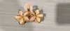 Pinza de Flor Estilo Coreano 2026 para Mujer, Pinza de Tiburón Doble Flor de Acrílico, Elegante Accesorio para el Cabello para Medio Recogido, Pinza de Cabello Fresca y Dulce
