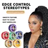 Comercio Exterior Transfronterizo Cera para el Cabello Color Negro Caja de Aluminio Estilizado Esponjoso Aceite Hidratante Fragancia para la Cabeza Estilismo del Cabello Venta al por Mayor en Stock