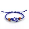 Collar Tejido con Colgante de Malla de Piedra Temu Transfronterizo Bolsillo de Malla Telescópico Ajustable Colgante de Malla Tejido a Mano con Cuentas de Madera