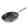 Wok de Acero Inoxidable Transfronterizo Sartén Doméstica Sin Humo de Aceite Sartén Antiadherente Multifuncional de Acero Inoxidable para Cocinar Sartén Pequeña