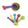 Traje de repostería juego de 10 cucharas medidoras de acero inoxidable juego de 5 piezas báscula de repostería medidor cuchara medidora de condimentos cuchara medidora de extracción traje de taza medidora