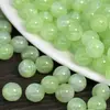Cielo Estrellado Sirena Brillo Fino Resina Cuentas Redondas Acrílico Cuentas Sueltas Hecho a Mano DIY Accesorios para Collares Pulseras de Cuentas