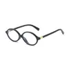 Lentes de Nerd para Mujer Estilo Americano Retro Y2K Spice Girls Ovalados de Montura Pequeña Modernos Carey Leopardo Lisos con Espejos