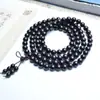 Pulsera de Sándalo Rojo de Material Natural Viejo para Hombre Llena de Cuentas de Buda Venus Chenxiang Madera Jin Sinan Wen Jugar Pulsera para Mujer 108