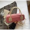 Bolso de Hombro Fresco y Moderno para Mujer 2025 Verano Nuevo Bolso de Hombro con Bloques de Color Bolso de Mano Sencillo Bolso Elegante para Mujer